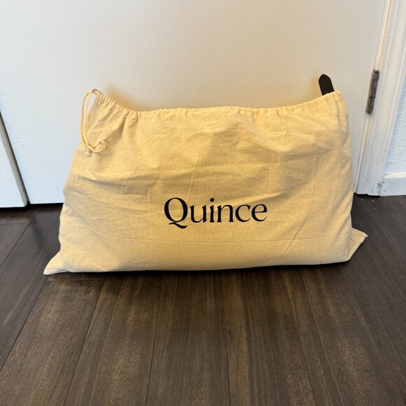 Quince Italian Leather Weekend Bag Black - Picture 4 of 4